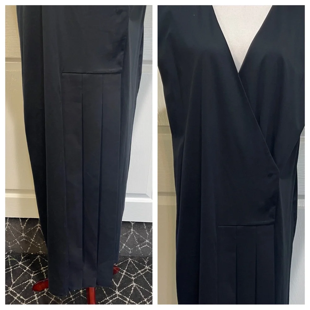COS Wrap-Dress With Pleats - Picture 5 of 8